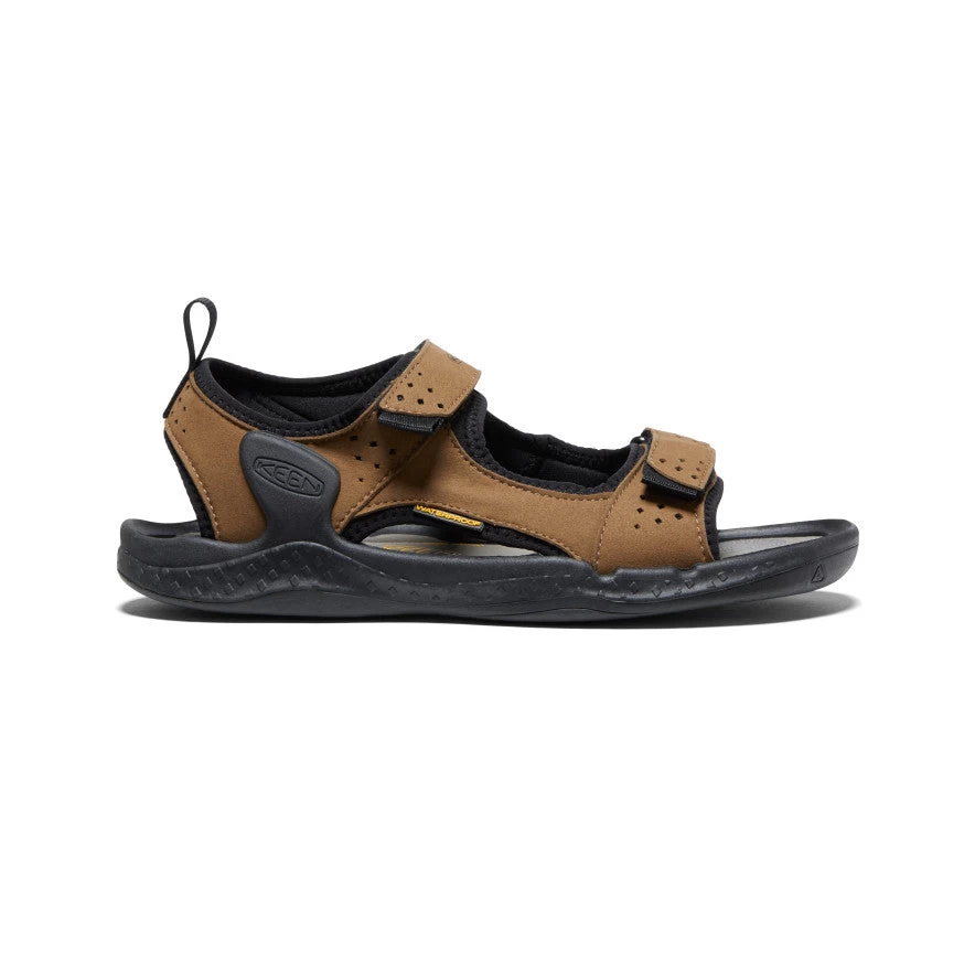 Keen Men's Drift Creek Two-Strap Sandal | Bison/Black 1 Keen Men's Drift Creek Two-Strap Sandal | Bison/Black