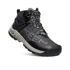 Keen Men's NXIS EVO Waterproof Boot | Magnet/Bright Cobalt -Shoe Sale Store 01ee0f05c17c176a3011e8300f1f7fd3d6ee560b