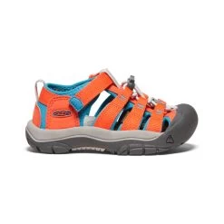 Keen Little Kids' Newport H2 | Safety Orange/Fjord Blue