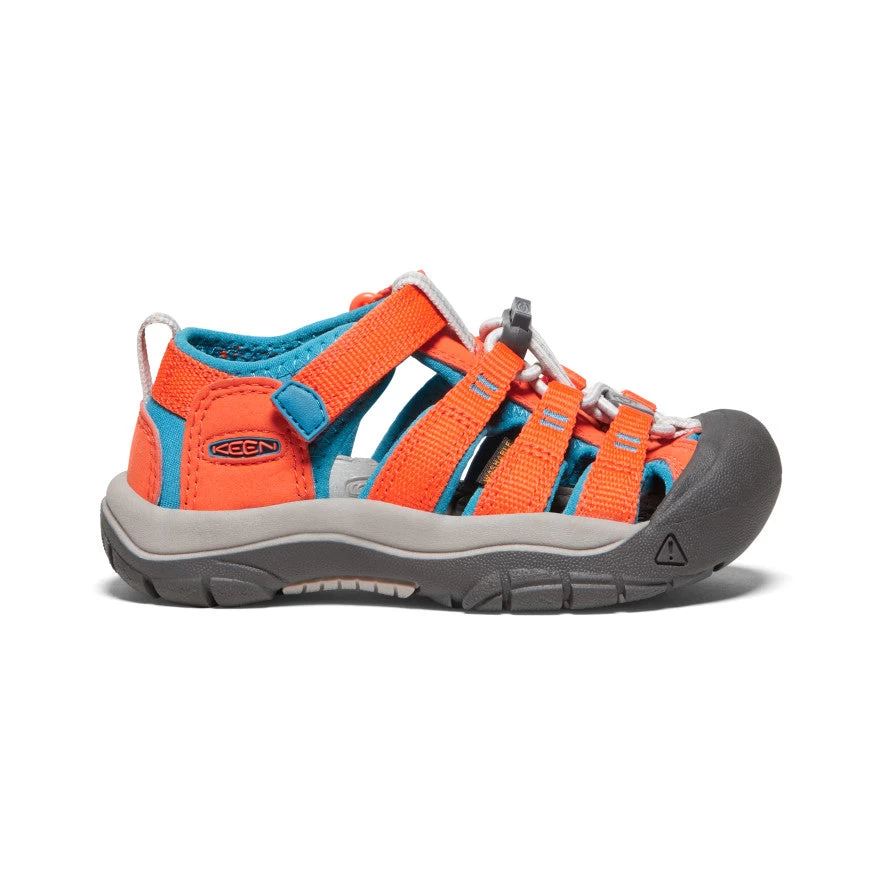 Keen Little Kids' Newport H2 | Safety Orange/Fjord Blue 1 Keen Little Kids' Newport H2 | Safety Orange/Fjord Blue