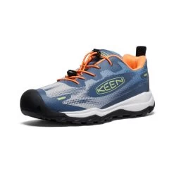 Keen Big Kids' Wanduro Speed Hiking Shoe | Vintage Indigo/Tangerine -Shoe Sale Store 07aeb459f23a6017e728e3701f6cd9fd016d9778
