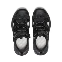 Keen Big Kids' Motozoa Sandal | Black/Alloy -Shoe Sale Store 085a00e1aadbb7cb21b49c2c88e0ae1d010f5886