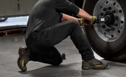 Keen Men's Troy 6" Waterproof Boot (Carbon-Fiber Toe) | Magnet/Black -Shoe Sale Store 1025697 PDP TopImage