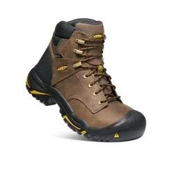 Keen Men's Mt Vernon 6" Waterproof Boot (Steel Toe) | Cascade Brown -Shoe Sale Store 126249bbf13baee85d2ade2f0612b34699a3ca6f
