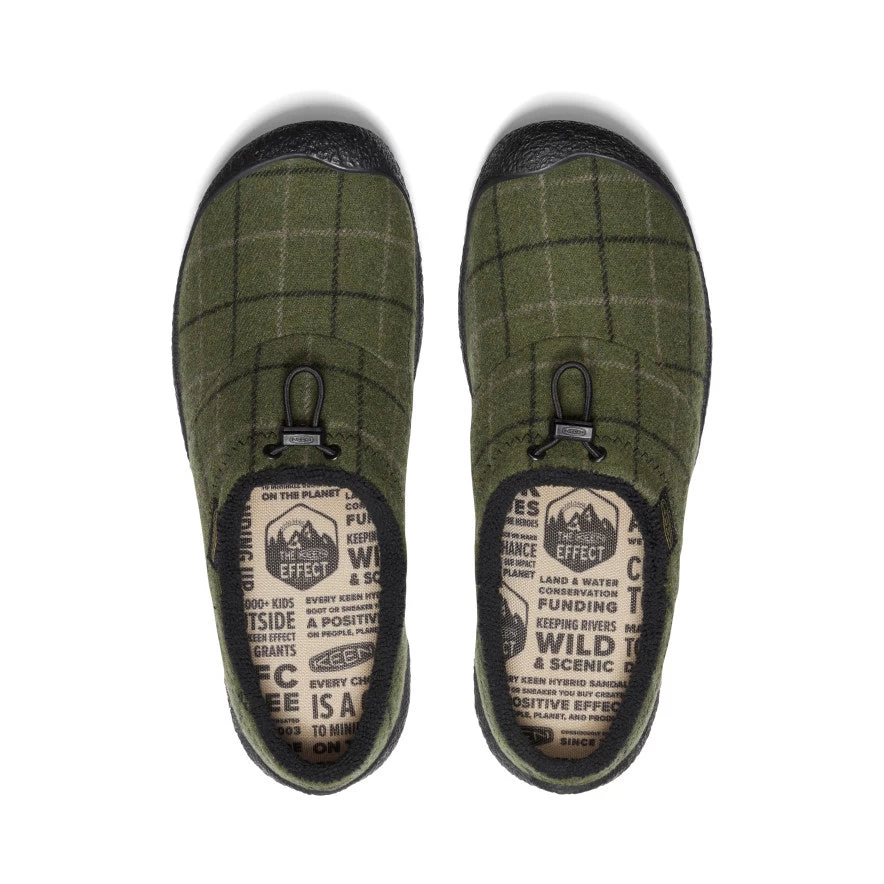 Keen Men's Howser III Slide | Dark Olive Plaid 4 Keen Men's Howser III Slide | Dark Olive Plaid - Image 4