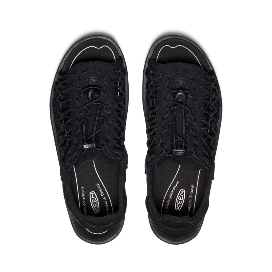 Keen Men's UNEEK II Open Toe | Black/Black 4 Keen Men's UNEEK II Open Toe | Black/Black - Image 4