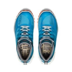 Keen Women's Zionic Waterproof Hiking Boot | Fjord Blue/Tangerine -Shoe Sale Store 15660eae9f1a2d97af36d38956c5f7df8fa0b1e7