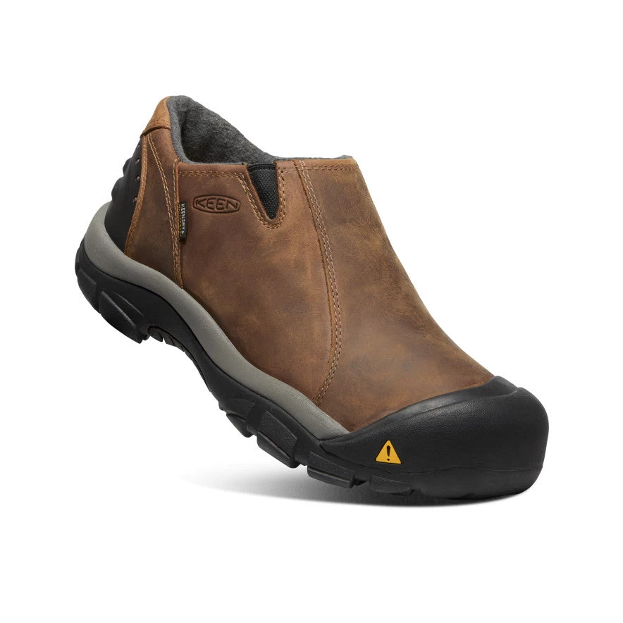 Keen Men's Brixen Waterproof Low | Slate Black/Madder Brown 3 Keen Men's Brixen Waterproof Low | Slate Black/Madder Brown - Image 3