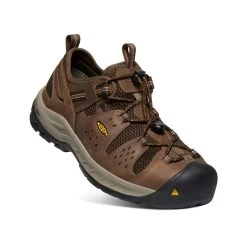 Keen Men's Atlanta Cool II (Steel Toe) | Shitake/Rust -Shoe Sale Store 1e49aa09335d4c948c2088975e1e0a21173dbdd5