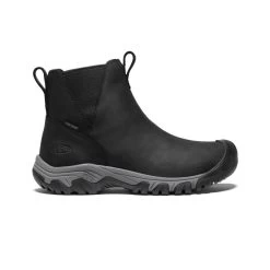 Keen Women's Greta Waterproof Chelsea | Black/Steel Grey