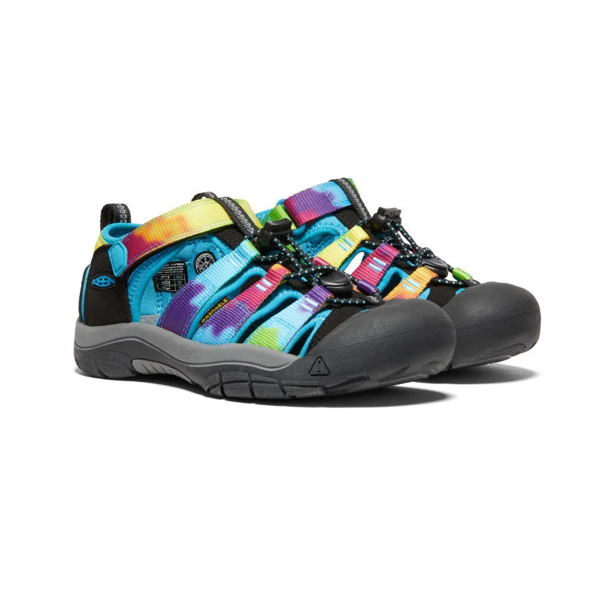 Keen Big Kids' Newport H2 | Rainbow Tie Dye 2 Keen Big Kids' Newport H2 | Rainbow Tie Dye - Image 2
