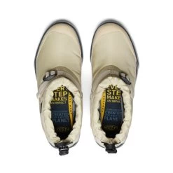 Keen Women's Hoodromeo Waterproof Slip-On Boot | Boulder/Black -Shoe Sale Store 264310324339d1bb835b48488c54d80fec8c2b1b