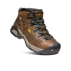 Keen Men's Detroit XT Waterproof Boot (Steel Toe) | Cascade Brown/Bronze Green -Shoe Sale Store 2a318f101146f0e37256e297ef56ea1fc1b517d8