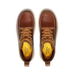 Keen Men's San Jose 6" Waterproof Boot (Aluminum Toe) | Tortoise Shell/Star White -Shoe Sale Store 2b475e01367b46c25ebd85398e4854d38f298bd8