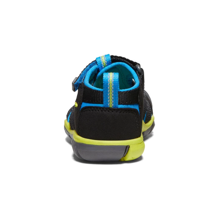 Keen Little Kids' Seacamp II CNX | Black/Brilliant Blue 5 Keen Little Kids' Seacamp II CNX | Black/Brilliant Blue - Image 5