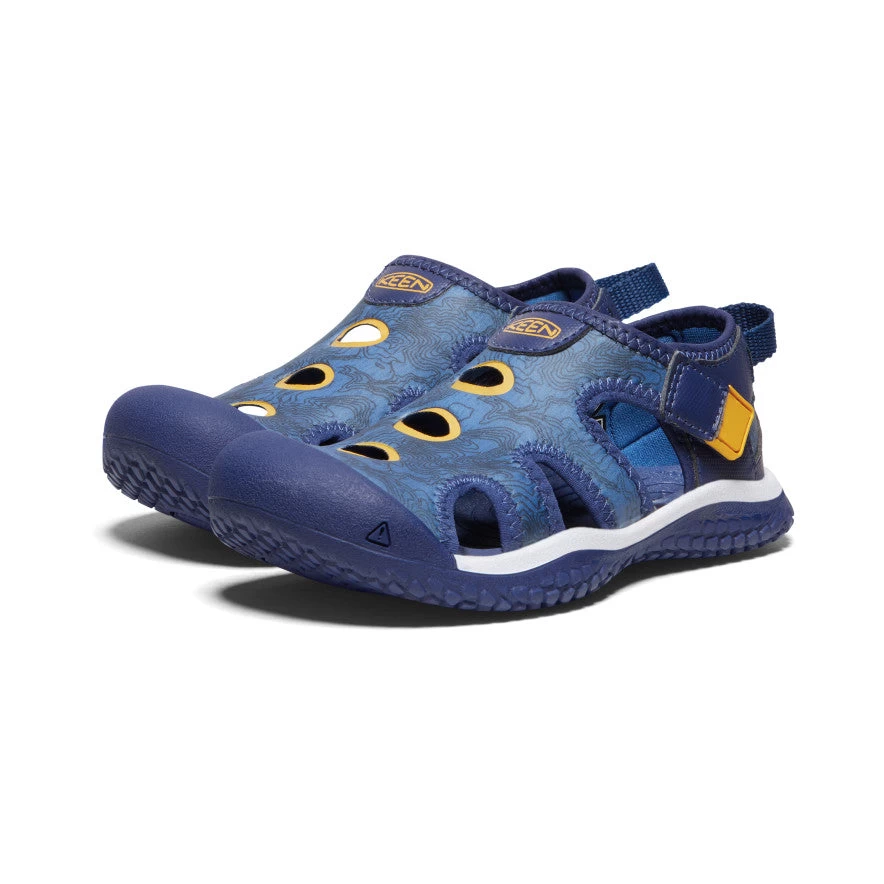 Keen Little Kids' Stingray Sandal | Bright Cobalt/Blue Depths 2 Keen Little Kids' Stingray Sandal | Bright Cobalt/Blue Depths - Image 2