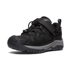 Keen Little Kids' Targhee Waterproof Shoe | Black/Steel Grey -Shoe Sale Store 32bf25fd855f4c7c4b9d55a804ab558a93cb3ae7