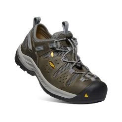 Keen Men's Atlanta Cool II ESD (Steel Toe) | Gargoyle/Midnight Navy -Shoe Sale Store 3458a89b7234c7128f2396f7a8de72320654273b