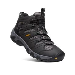Keen Men's Koven Waterproof Boot | Black/Steel Grey -Shoe Sale Store 358370d2bfe8feb19337e56e9ec2af4a389d192c