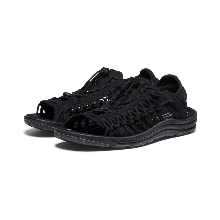Keen Men's UNEEK II Open Toe | Black/Black 2 Keen Men's UNEEK II Open Toe | Black/Black - Image 2