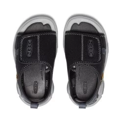 Keen Toddlers' Knotch River Open-Toe | Black/Steel Grey -Shoe Sale Store 4736404df34677a020c01ca384681d40b5a394ab