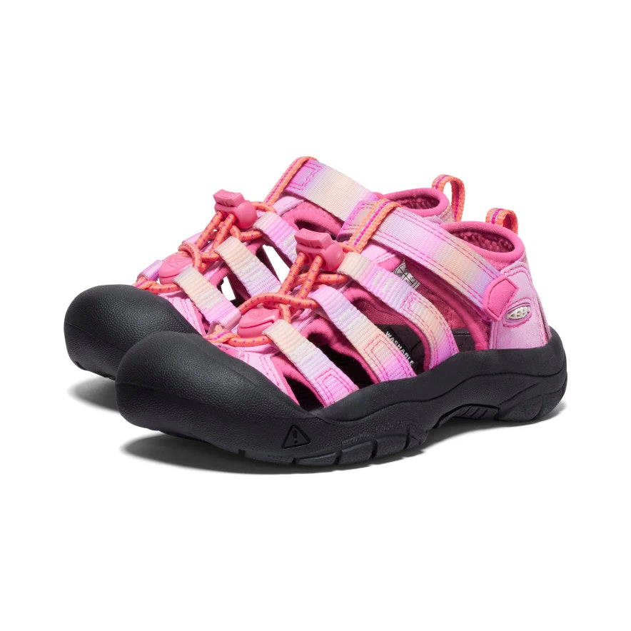 Keen Little Kids' Newport H2 | Hot Pink/Pastel Lavender 2 Keen Little Kids' Newport H2 | Hot Pink/Pastel Lavender - Image 2