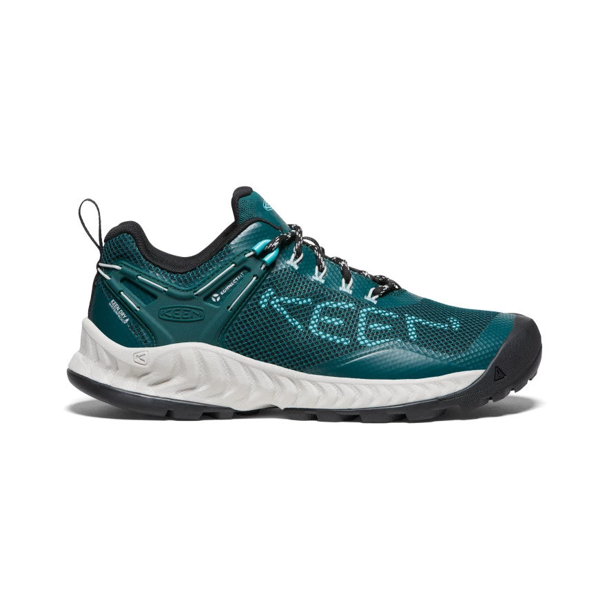 Keen Women's NXIS EVO Waterproof Shoe | Sea Moss/Ipanema 1 Keen Women's NXIS EVO Waterproof Shoe | Sea Moss/Ipanema