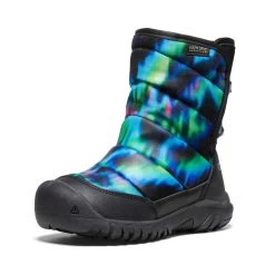 Keen Little Kids' Puffrider Waterproof Winter Boot | Northern Lights/Black -Shoe Sale Store 4d78882741dbd9ed9a4dedec9a6db773fb97aacc