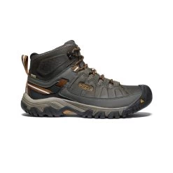 Keen Men's Targhee III Waterproof Mid | Black Olive/Golden Brown