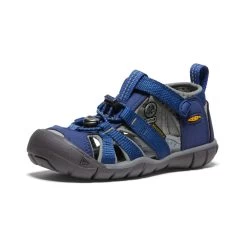 Keen Little Kids' Seacamp II CNX | Blue Depths/Gargoyle -Shoe Sale Store 55f0d1f86006adfcbb2de86654e3393ac02c1489