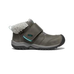 Keen Big Kids' Kootenay IV Waterproof Boot | Steel Grey/Porcelain