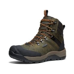 Keen Men's Revel IV Polar Waterproof Boot | Dark Olive/Marmalade -Shoe Sale Store 620b7535daa3a4603908485bce1bd10e35f7788f
