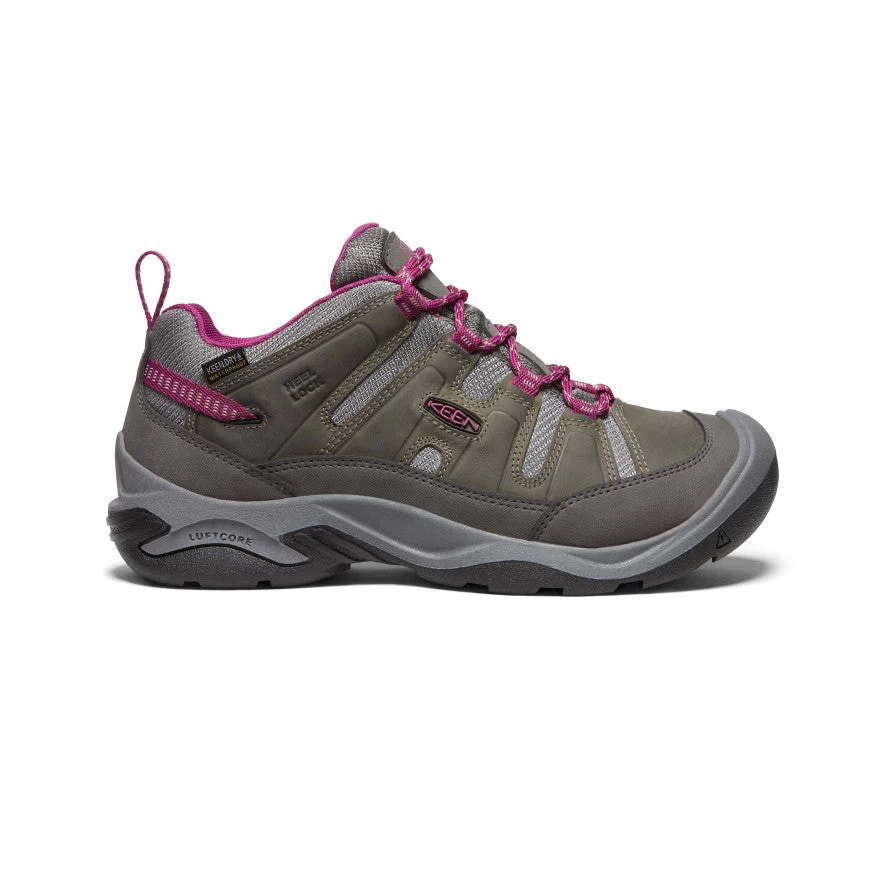 Keen Women's Circadia Waterproof Shoe | Steel Grey/Boysenberry 1 Keen Women's Circadia Waterproof Shoe | Steel Grey/Boysenberry