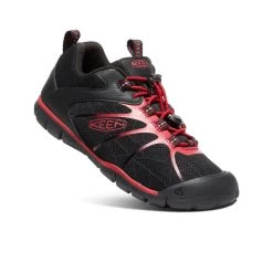Keen Big Kids' Chandler 2 CNX Sneaker | Black/Red Carpet -Shoe Sale Store 6c62be3e0167f5b5ed75ea8332b4cc993bcdc909
