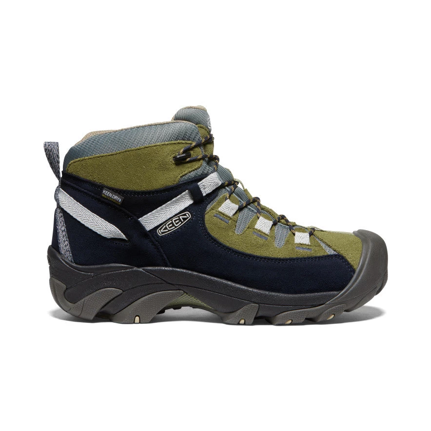 Keen Men's Targhee II Waterproof Hiking Boot X AtelierBluebottle | Sky Captain/Olive Drab 1 Keen Men's Targhee II Waterproof Hiking Boot X AtelierBluebottle | Sky Captain/Olive Drab