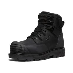 Keen Men's Camden 6" Waterproof Boot (Carbon-Fiber Toe) | Black/Black -Shoe Sale Store 7313da79be37c451ad3118823cacc68a691531f0