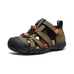 Keen Little Kids' Seacamp II CNX | Dark Olive/Gold Flame 11 Keen Little Kids' Seacamp II CNX | Dark Olive/Gold Flame -Shoe Sale Store 75a3a51bc9df3d1ca850c3905137a2a7d6ec7db3