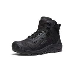 Keen Men's Reno KBF Waterproof Mid (Soft Toe) | Black/Black -Shoe Sale Store 796635f7b357c69ed5ab6c9a1c442e31397675e4