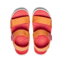 Keen Little Kids' Elle Backstrap | Tangerine/Cayenne -Shoe Sale Store 7b64c2307bd418765cc78c0c14aed5fddd147ee6