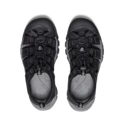 Keen Men's Newport Leather | Black/Steel Grey -Shoe Sale Store 7dd51eb3c6d1a43dad0e3d78a2835e696c3f8da3