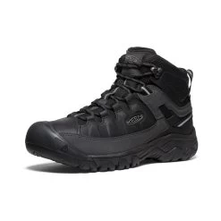 Keen Men's Targhee III Waterproof Mid | Triple Black -Shoe Sale Store 7f06a4a6b210e30a68fa1bd8d060cf4778ece839