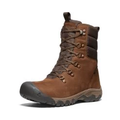 Keen Women's Greta Waterproof Boot | Bison/Java -Shoe Sale Store 897ecfd60a614e56428163ad4090f96cf8faca3a