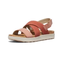 Keen Women's Elle Criss Cross Sandal | Baked Clay/Cork -Shoe Sale Store 8aee5ab0e79519865c8a46fb2914a2066317c312