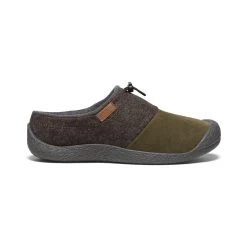 Keen Men's Howser III Slide | Dark Brown Felt/Canteen
