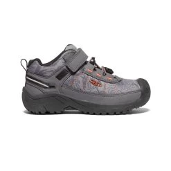 Keen Little Kids' Targhee Sport Vent Shoe | Magnet/Scarlet Ibis