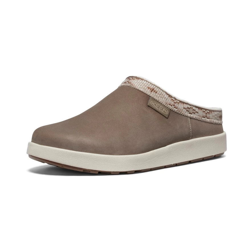 Keen Women's Elle Suede Mule | Brindle/Birch 3 Keen Women's Elle Suede Mule | Brindle/Birch - Image 3