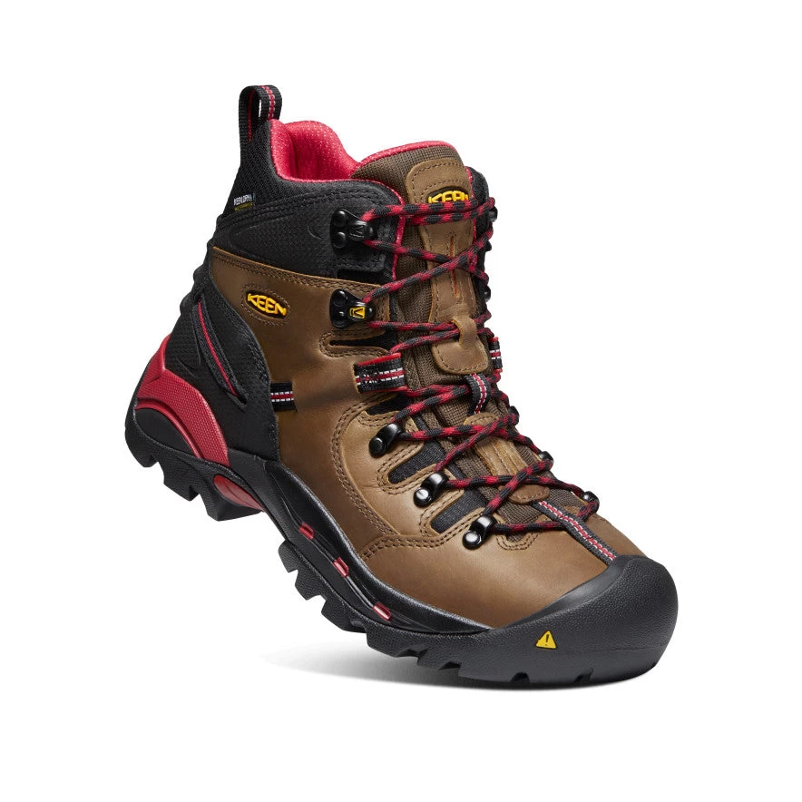 Keen Men's Pittsburgh 6" Waterproof Boot (Steel Toe) | Bison 3 Keen Men's Pittsburgh 6" Waterproof Boot (Steel Toe) | Bison - Image 3