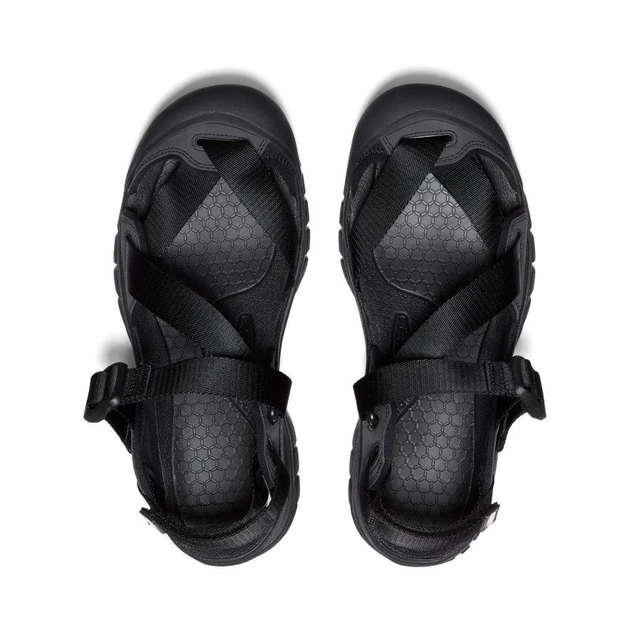 Keen Men's Zerraport II Sandal | Black/Black 4 Keen Men's Zerraport II Sandal | Black/Black - Image 4