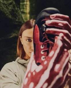 Keen Women's Jasper Rocks Sneaker X Hiking Patrol | Phantasmal Red -Shoe Sale Store KEEN W 1028333 HikingPatrolxJasperRocks Lifestyle PDP Single Left