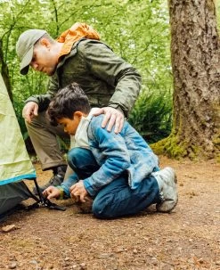Keen Big Kids' Ridge Flex Waterproof Boot | Grey/Blue Tint -Shoe Sale Store RidgeFlexPDPLifestyle3Kids 1